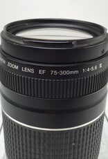 CANON Canon EF 75-300mm f4-5.6 III Lens Used Fair