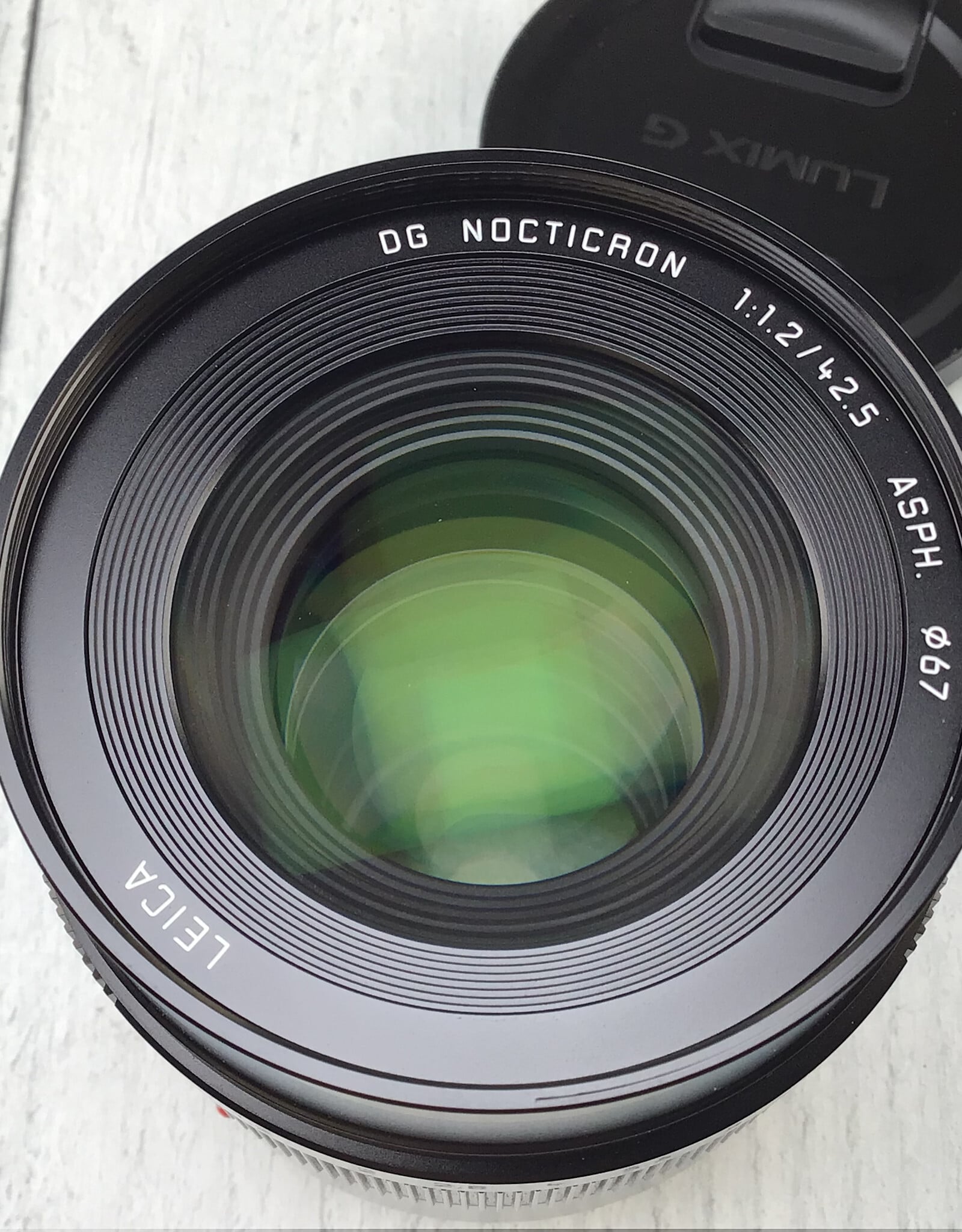 Leica Panasonic Lumix Leica DG Nocticron 42.5mm f1.2 Lens Used Good