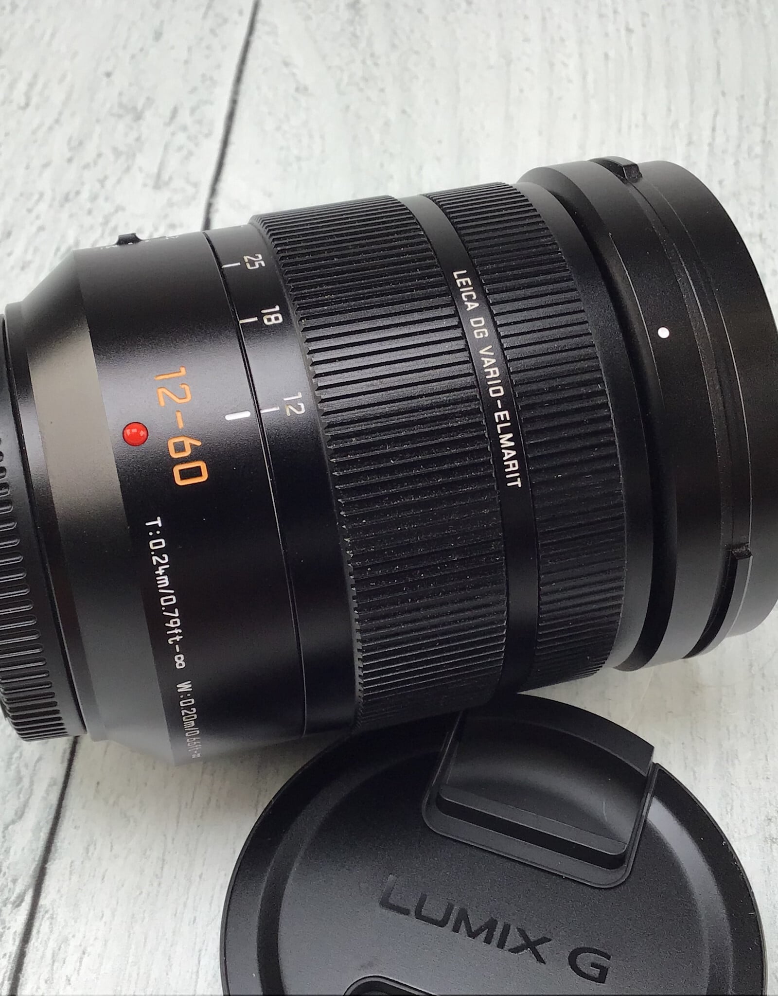 PANASONIC Panasonic Lumix Leica DG Vario Elmarit 12-60mm f2.8-4 Lens Used Good