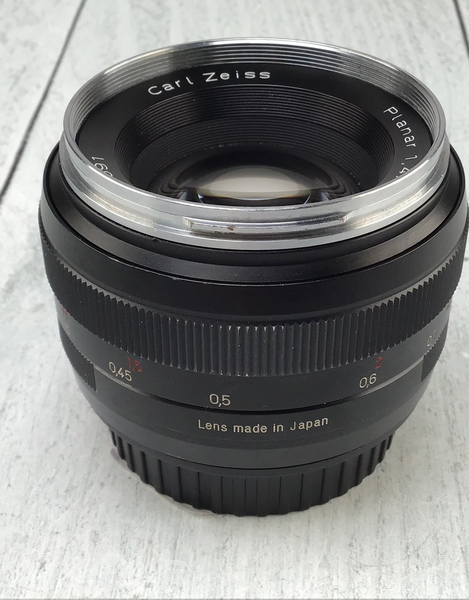 CANON Zeiss Planar 50mm f1.4 ZE Lens for Canon EF Used Fair