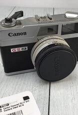 CANON Canon Canonet QL17 GIII Camera Used As Is