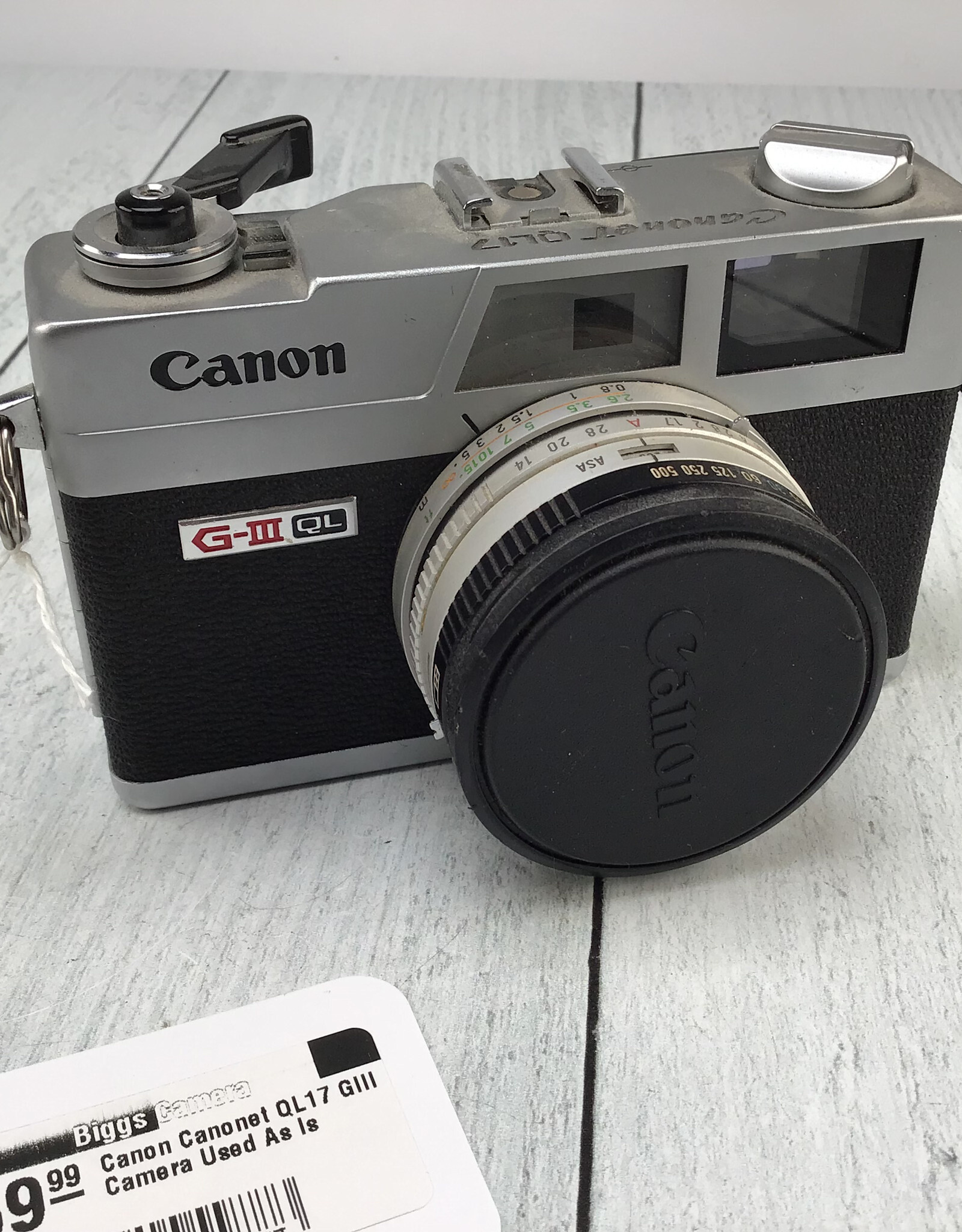 CANON Canon Canonet QL17 GIII Camera Used As Is