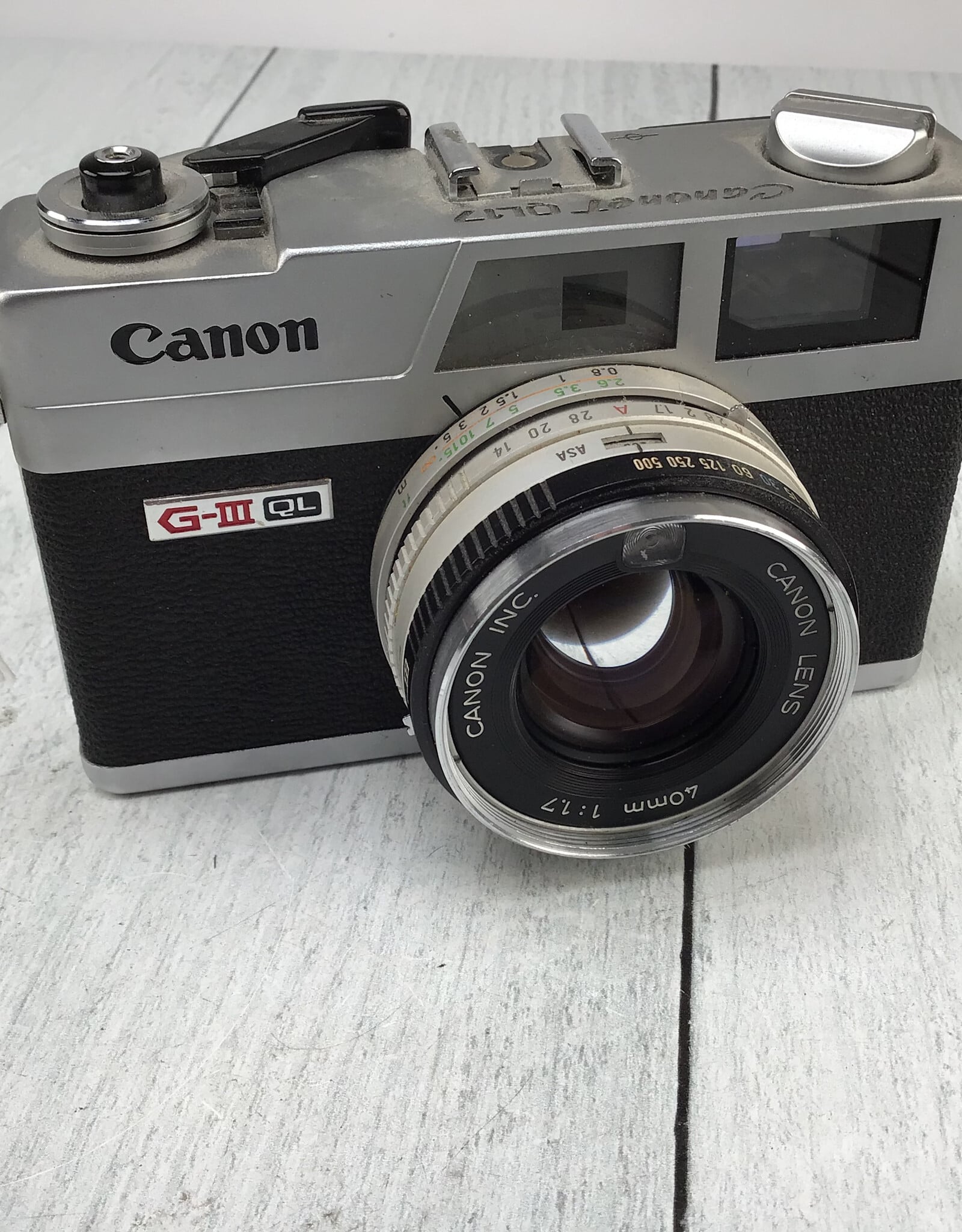 CANON Canon Canonet QL17 GIII Camera Used As Is