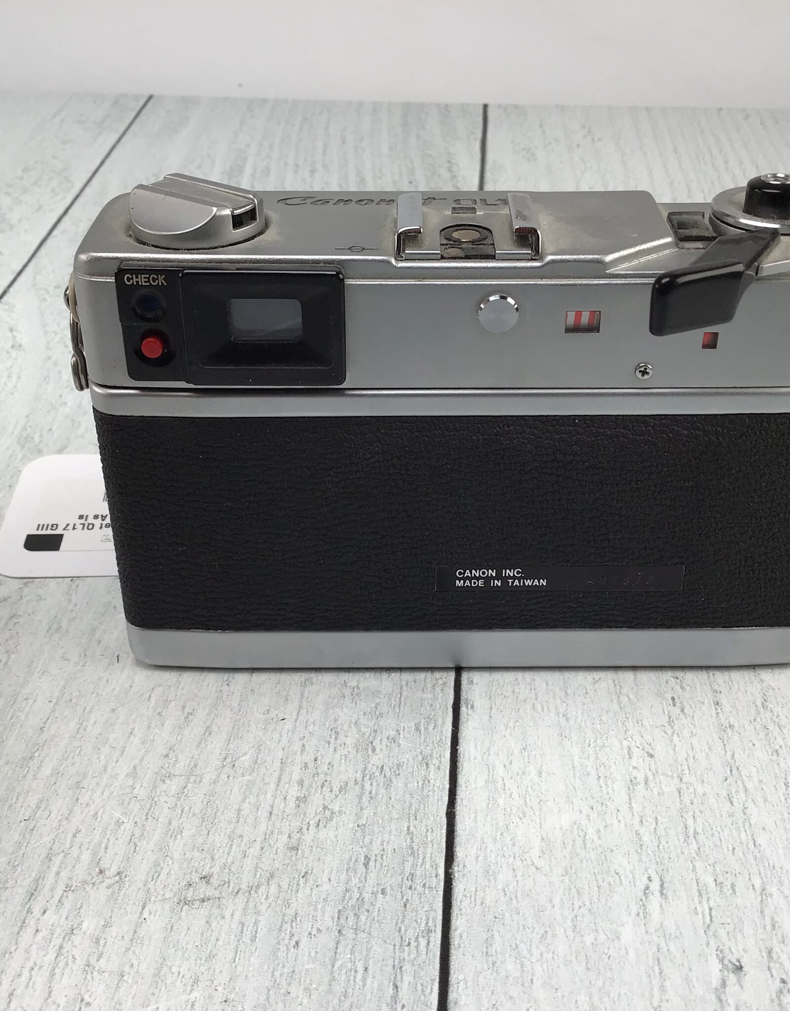 CANON Canon Canonet QL17 GIII Camera Used As Is