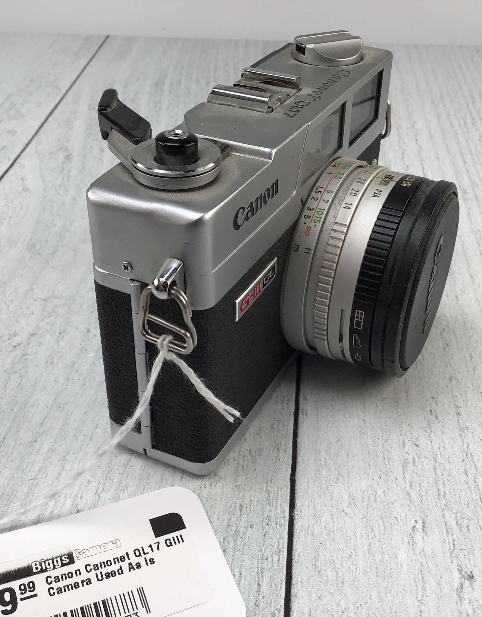 CANON Canon Canonet QL17 GIII Camera Used As Is