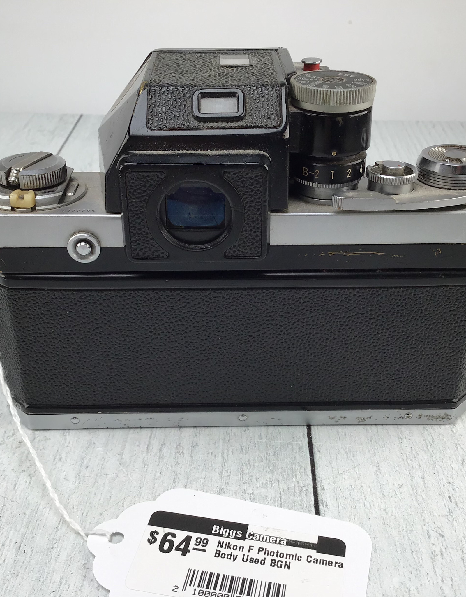 NIKON Nikon F Photomic Camera Body Used BGN