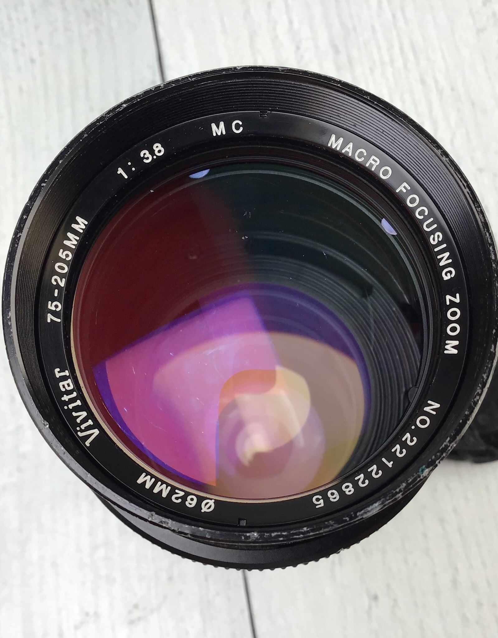 Vivitar Vivitar 75-205mm f3.8 Lens for Minolta MD Used Fair