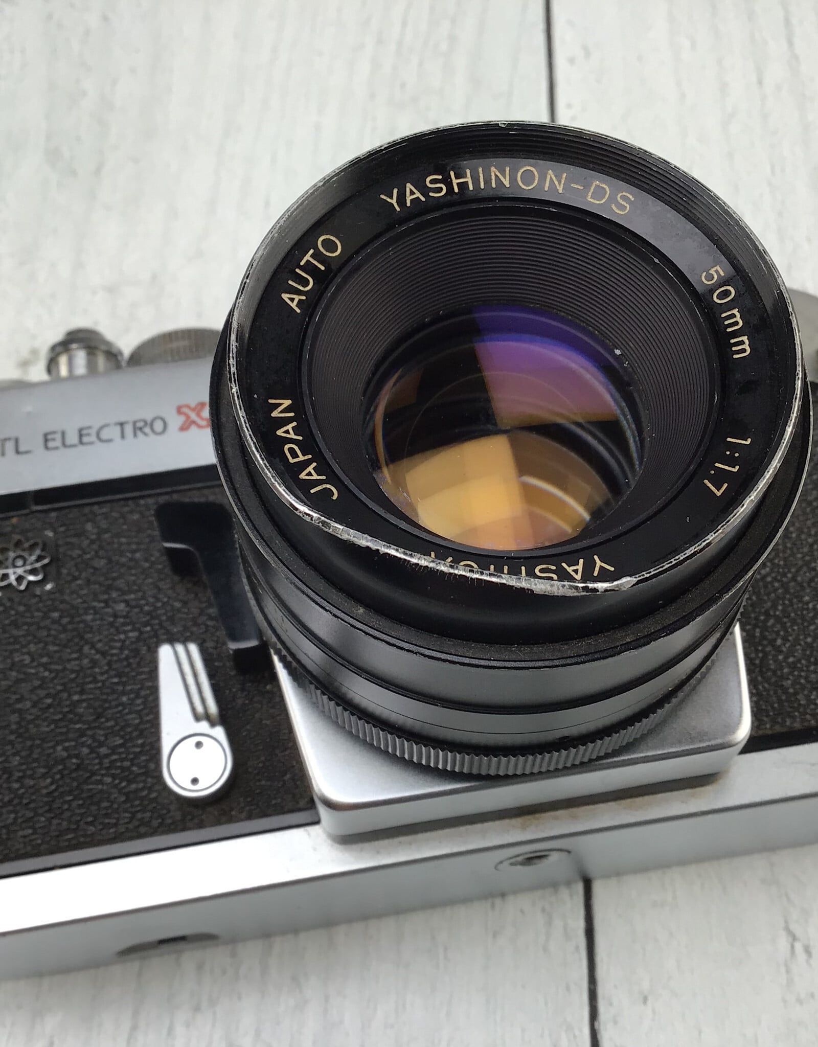 Yashica Yashica TL Electro X Camera w/ 50mm f1.7 Used AS IS