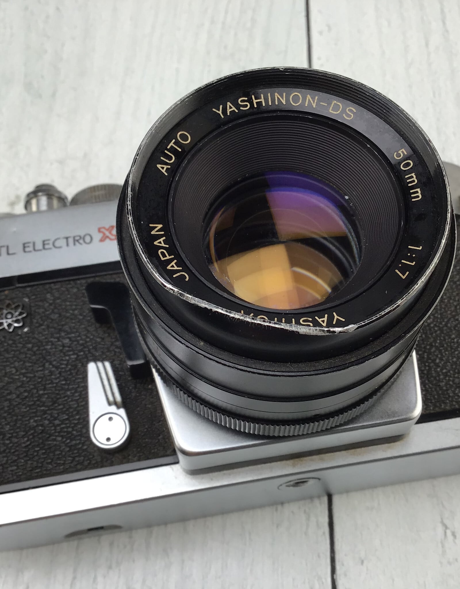 Yashica Yashica TL Electro X Camera w/ 50mm f1.7 Used AS IS