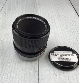 CANON Canon FD 50mm f3.5 Macro Lens SSC Used Fair