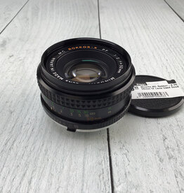 Minolta Minolta MC Rokkor-X PF 50mm f2 Sticky Apeture Blades Lens Used BGN