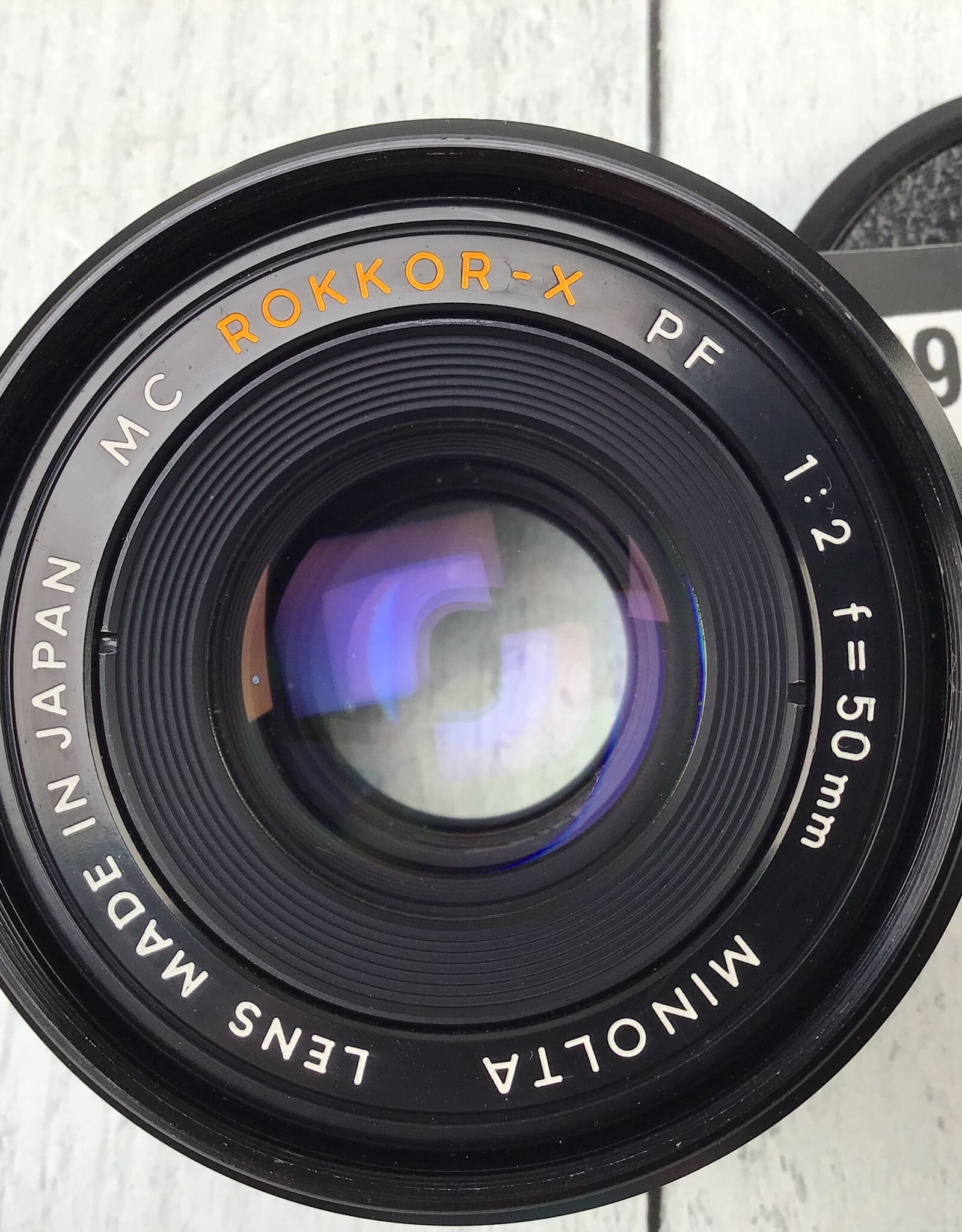 Minolta Minolta MC Rokkor-X PF 50mm f2 Sticky Apeture Blades Lens Used BGN