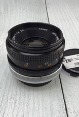 CANON Canon FD 50mm f1.8 SC Lens Used Good