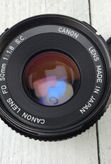 CANON Canon FD 50mm f1.8 SC Lens Used Good