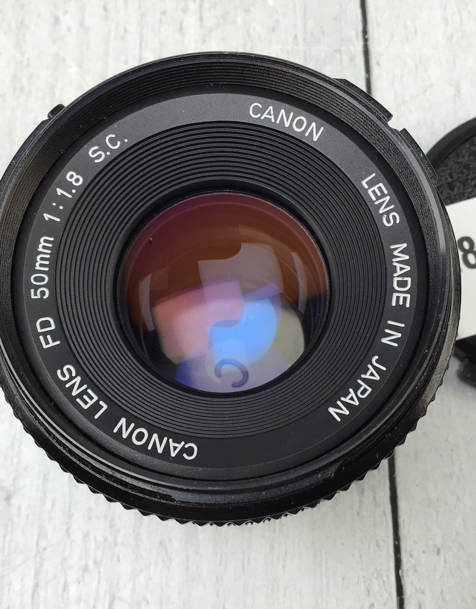 CANON Canon FD 50mm f1.8 SC Lens Used Good