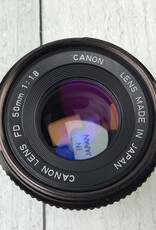 CANON Canon FD 50mm f1.8 Lens Used Good