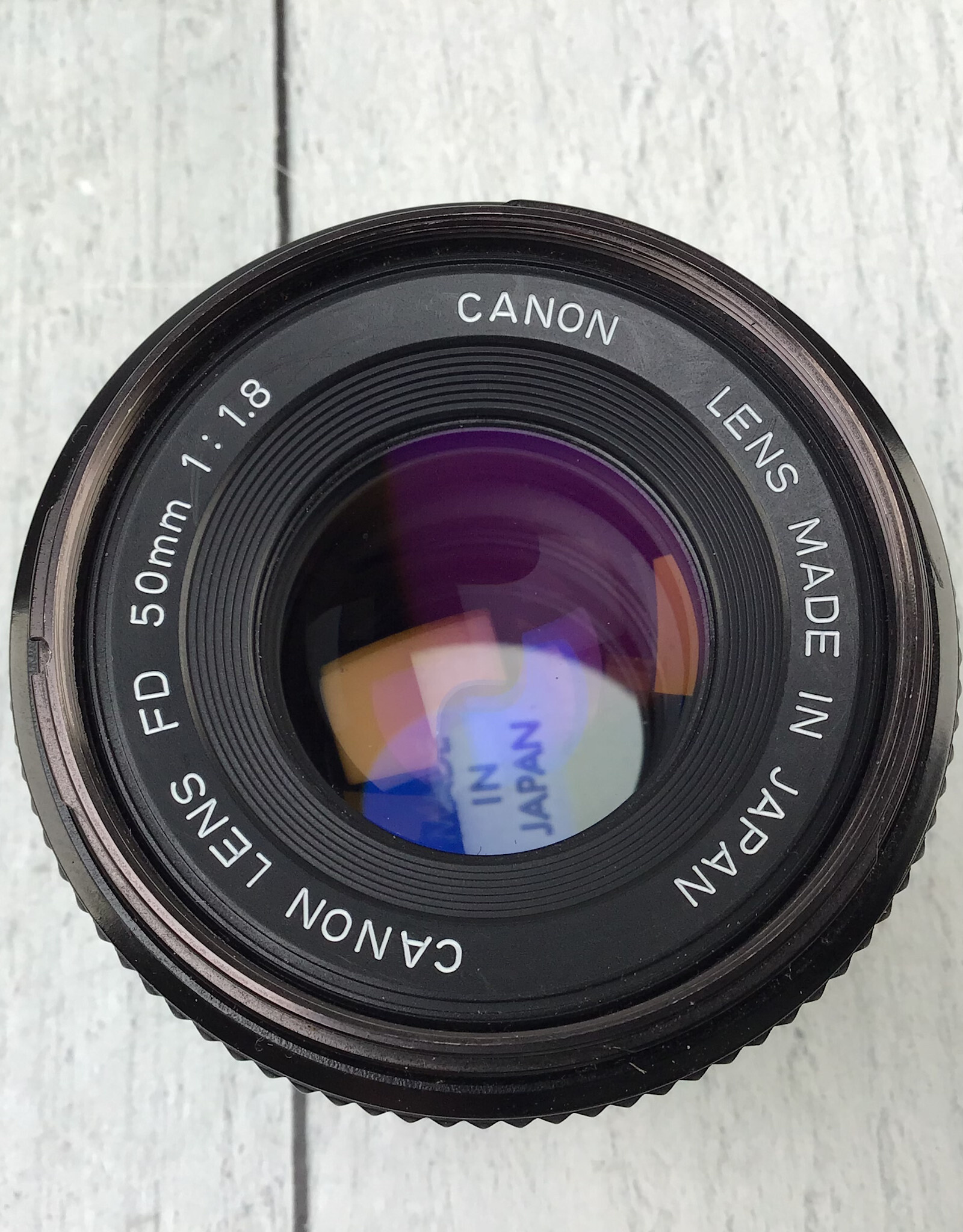 CANON Canon FD 50mm f1.8 Lens Used Good