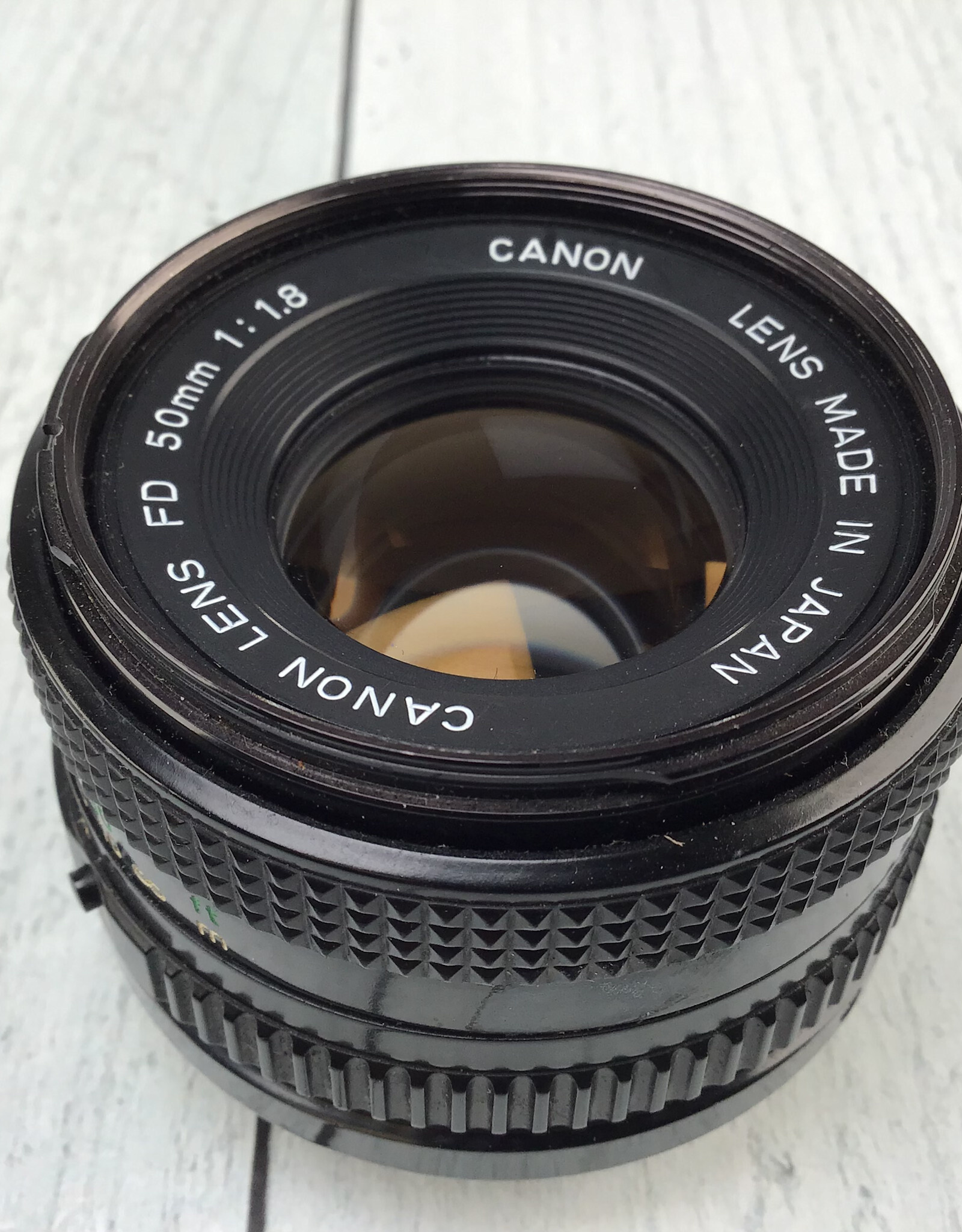CANON Canon FD 50mm f1.8 Lens Used Good