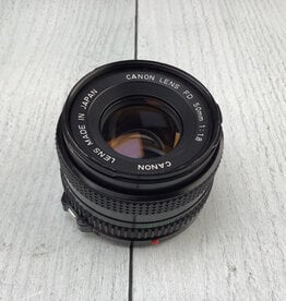 CANON Canon FD 50mm f1.8 Lens Used Good