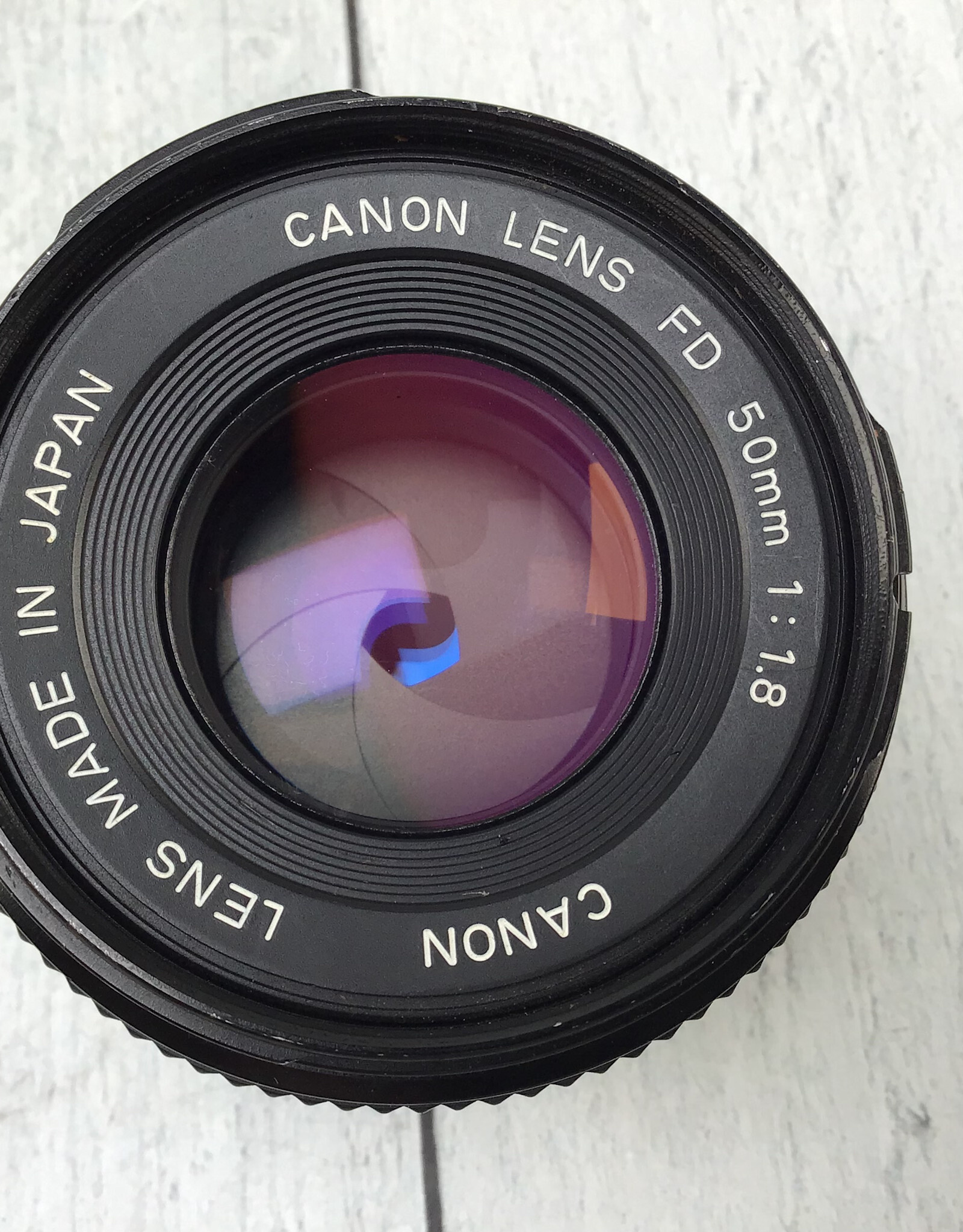 CANON Canon FD 50mm f1.8 Lens Used Good