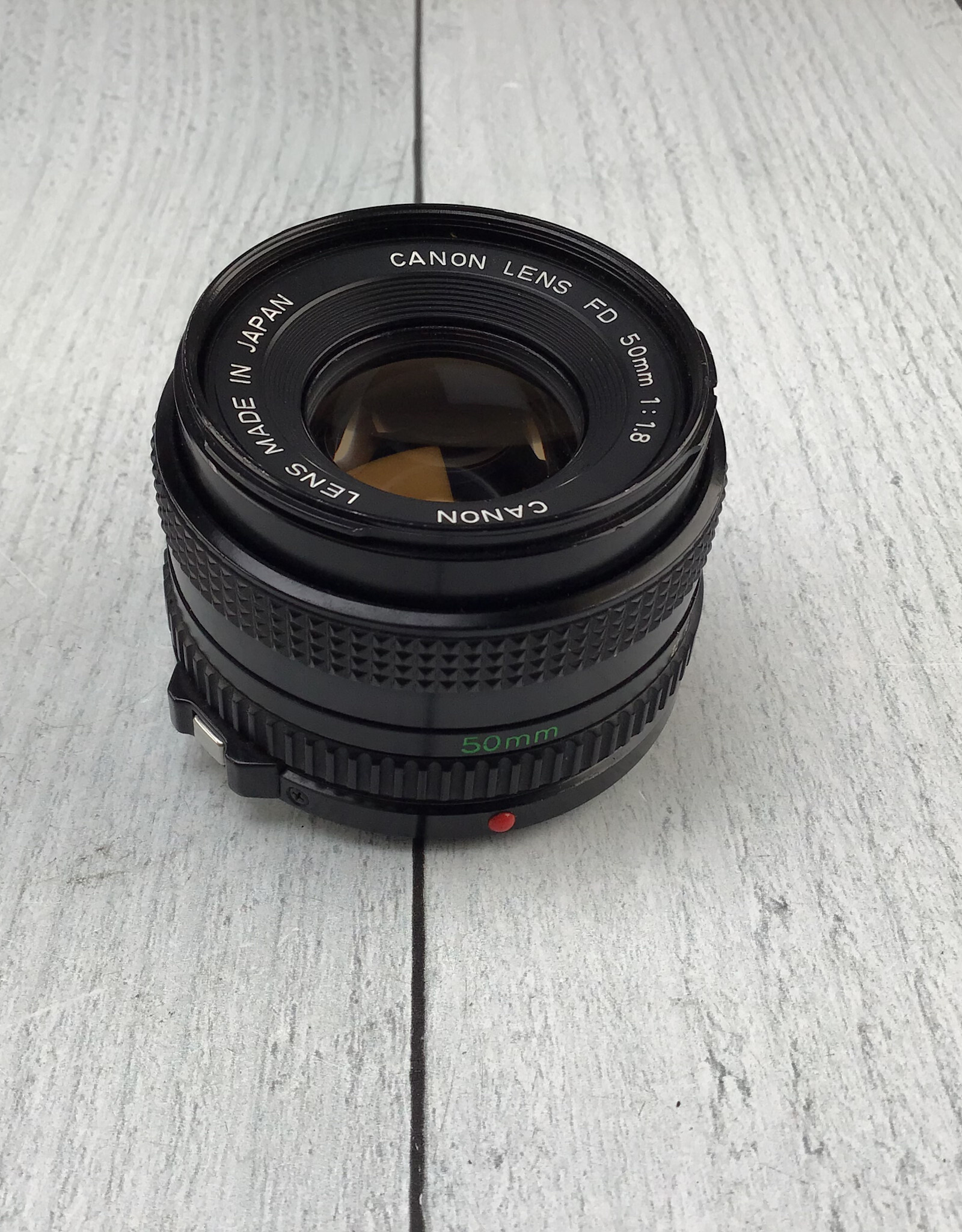 CANON Canon FD 50mm f1.8 Lens Used Good