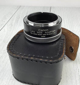 CANON Canon FD Life Size Adapter for 50mm f1.8 in Case Used Good