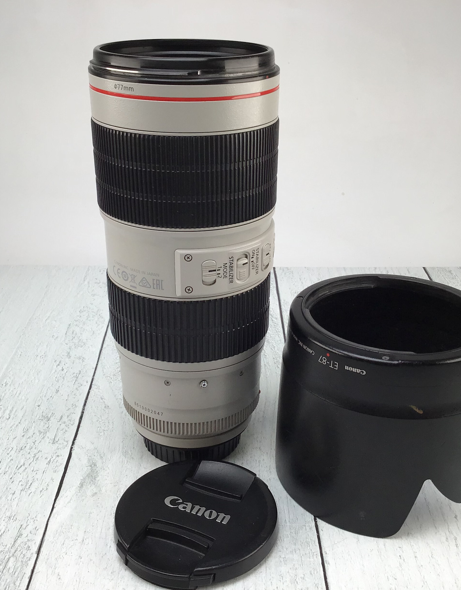 CANON Canon EF 70-200mm f2.8 L IS III USM Lens No Tripod Collar Used Fair