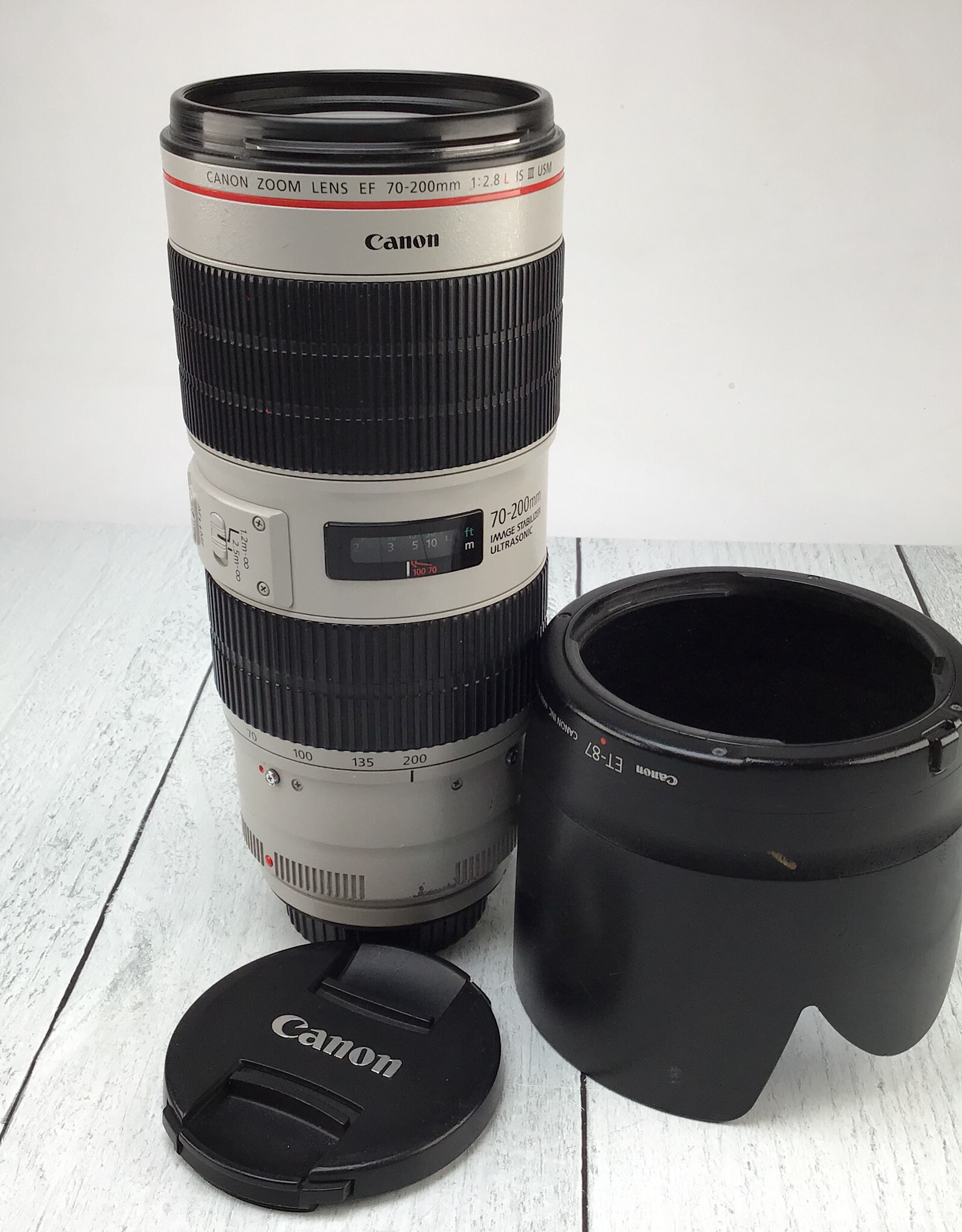 CANON Canon EF 70-200mm f2.8 L IS III USM Lens No Tripod Collar Used Fair