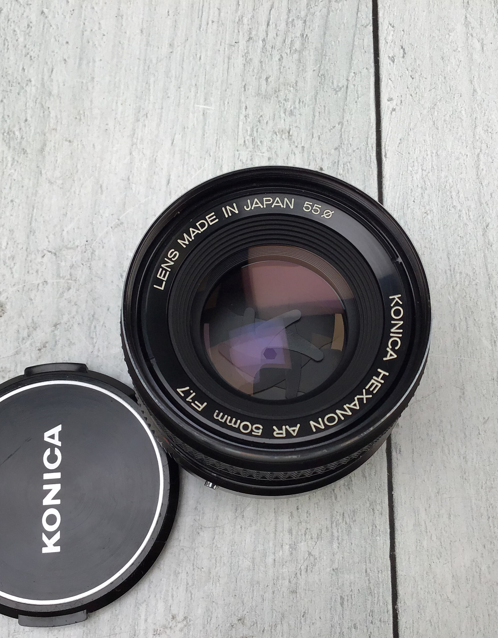 Konica Konica Hexanon AR 50mm f1.7 Lens Used Good