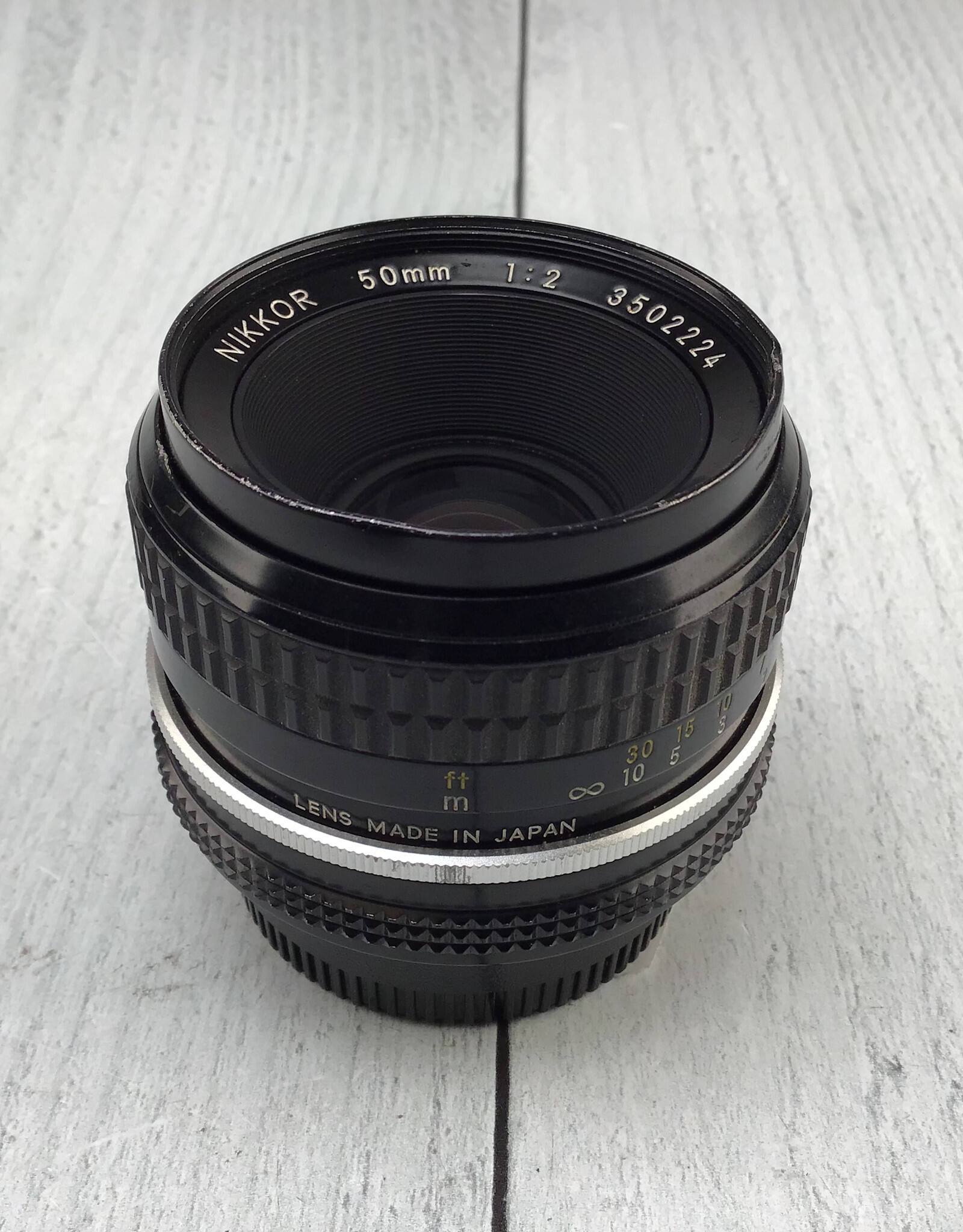 NIKON Nikon Nikkor 50mm f2 AI Lens Used Fair