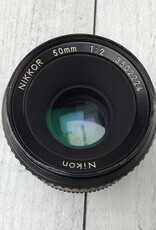 NIKON Nikon Nikkor 50mm f2 AI Lens Used Fair