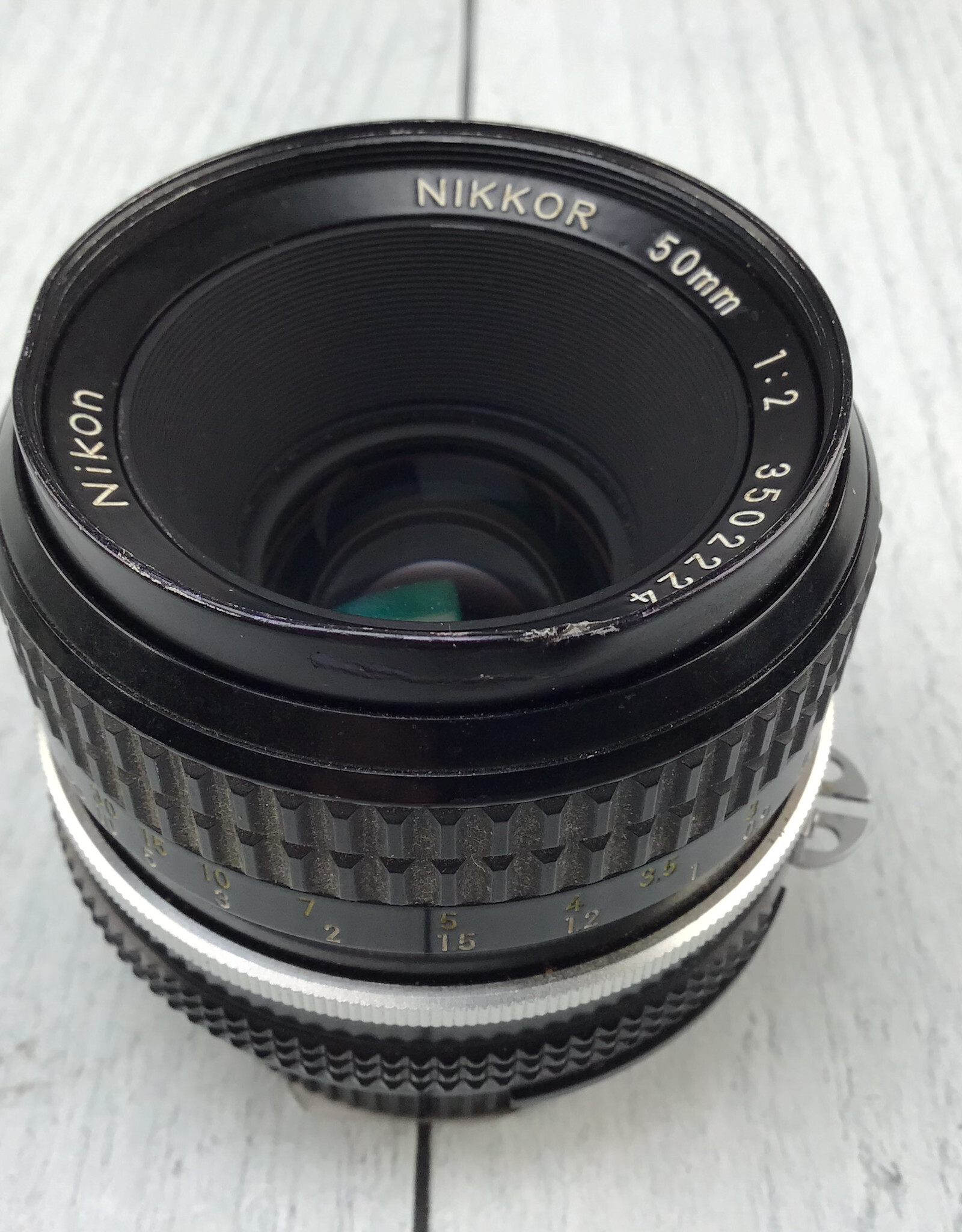 NIKON Nikon Nikkor 50mm f2 AI Lens Used Fair