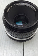 NIKON Nikon Nikkor 50mm f2 AI Lens Used Fair