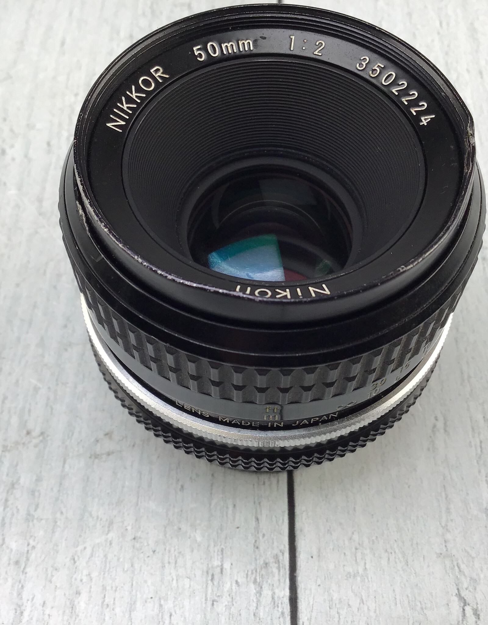 NIKON Nikon Nikkor 50mm f2 AI Lens Used Fair