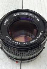 CANON Canon FD 50mm f1.4 Lens Used Good