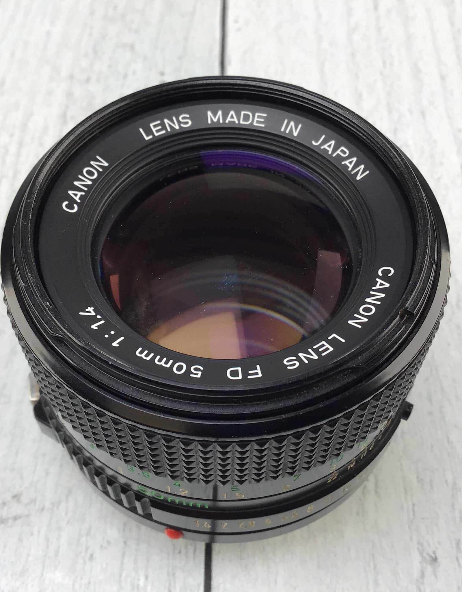CANON Canon FD 50mm f1.4 Lens Used Good