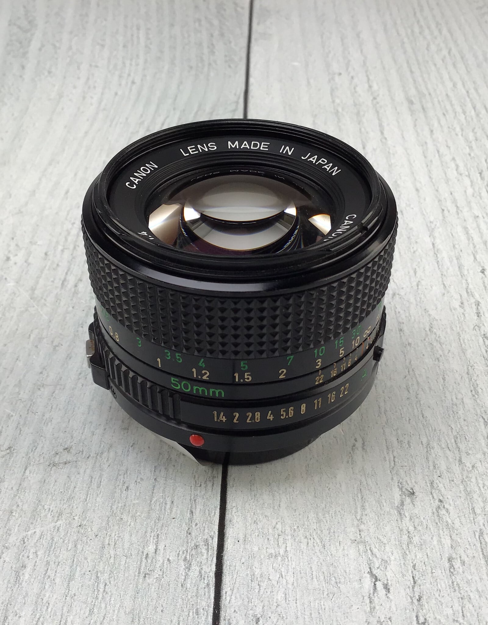 CANON Canon FD 50mm f1.4 Lens Used Good