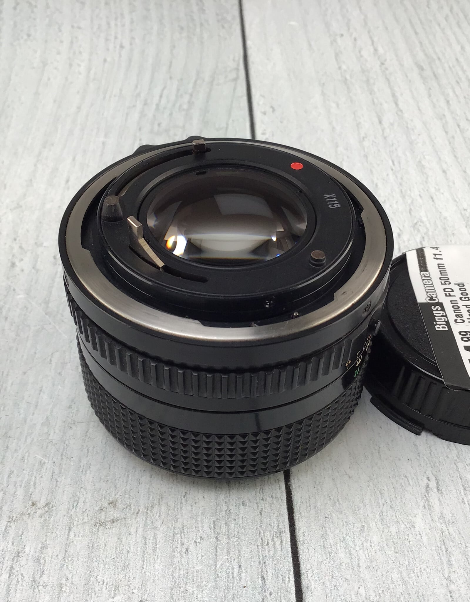 CANON Canon FD 50mm f1.4 Lens Used Good