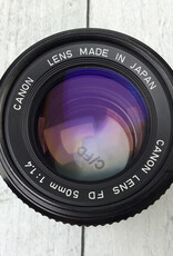 CANON Canon FD 50mm f1.4 Lens Used Good