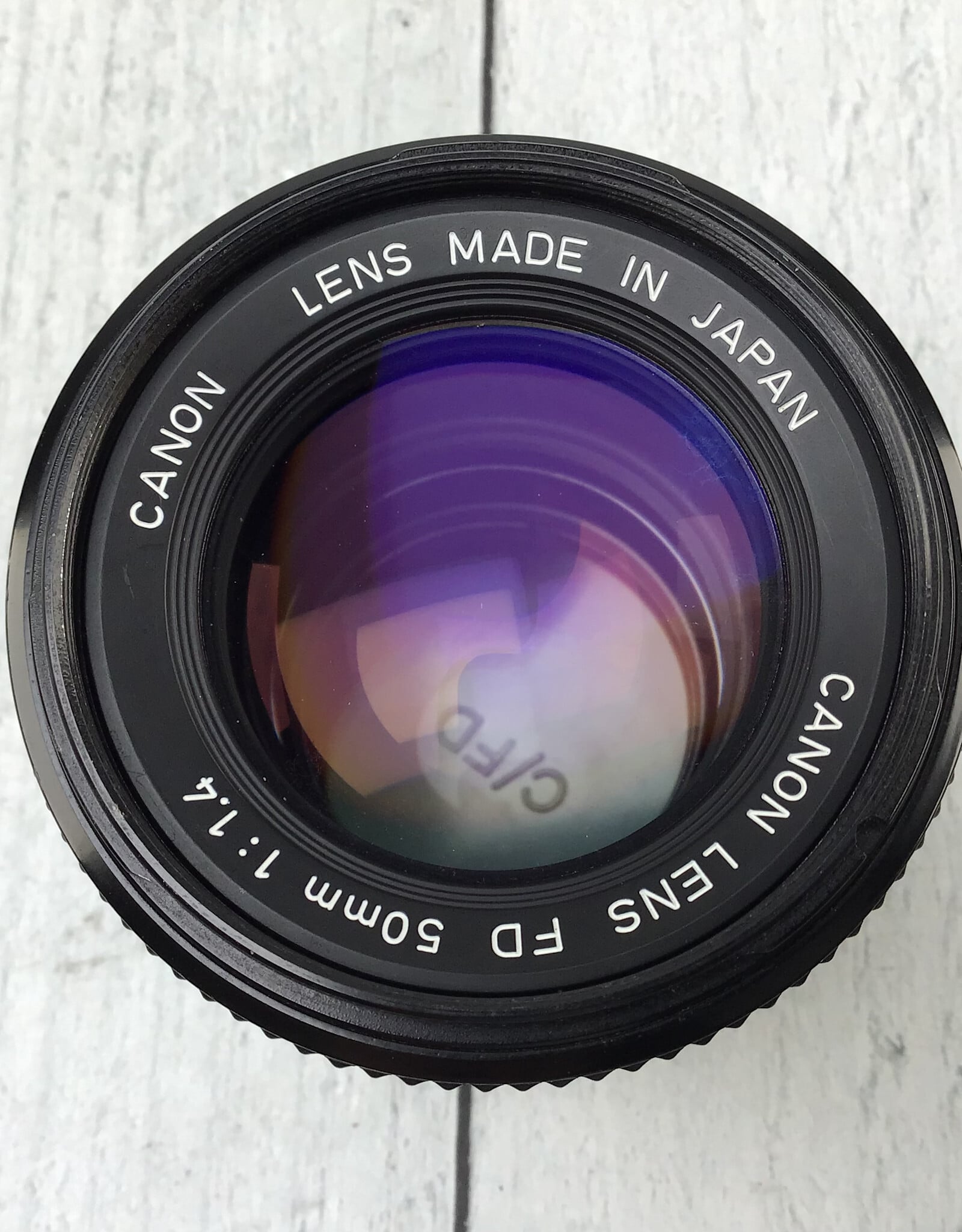 CANON Canon FD 50mm f1.4 Lens Used Good