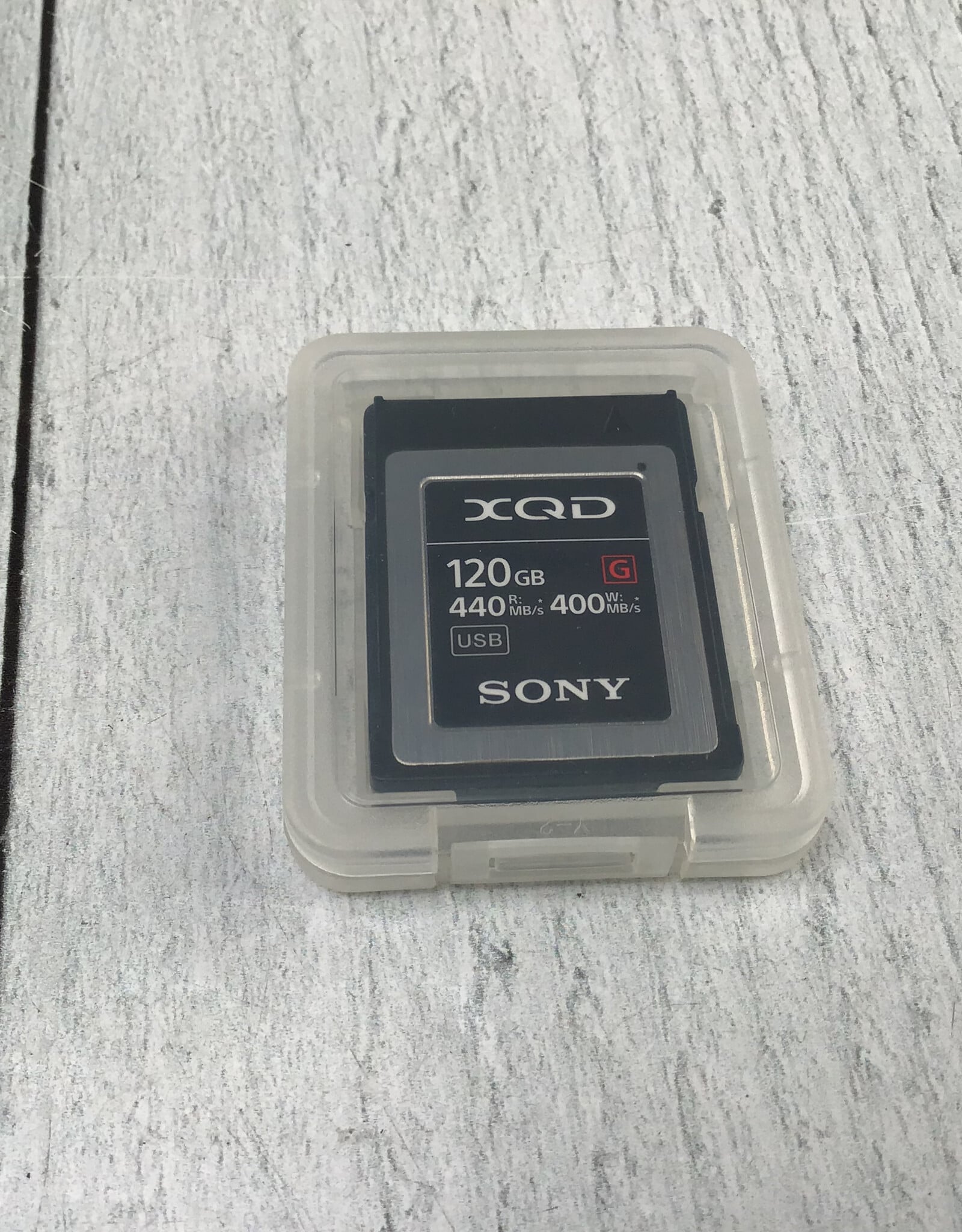 SONY Sony XQD 120GB Memory Card Used Good