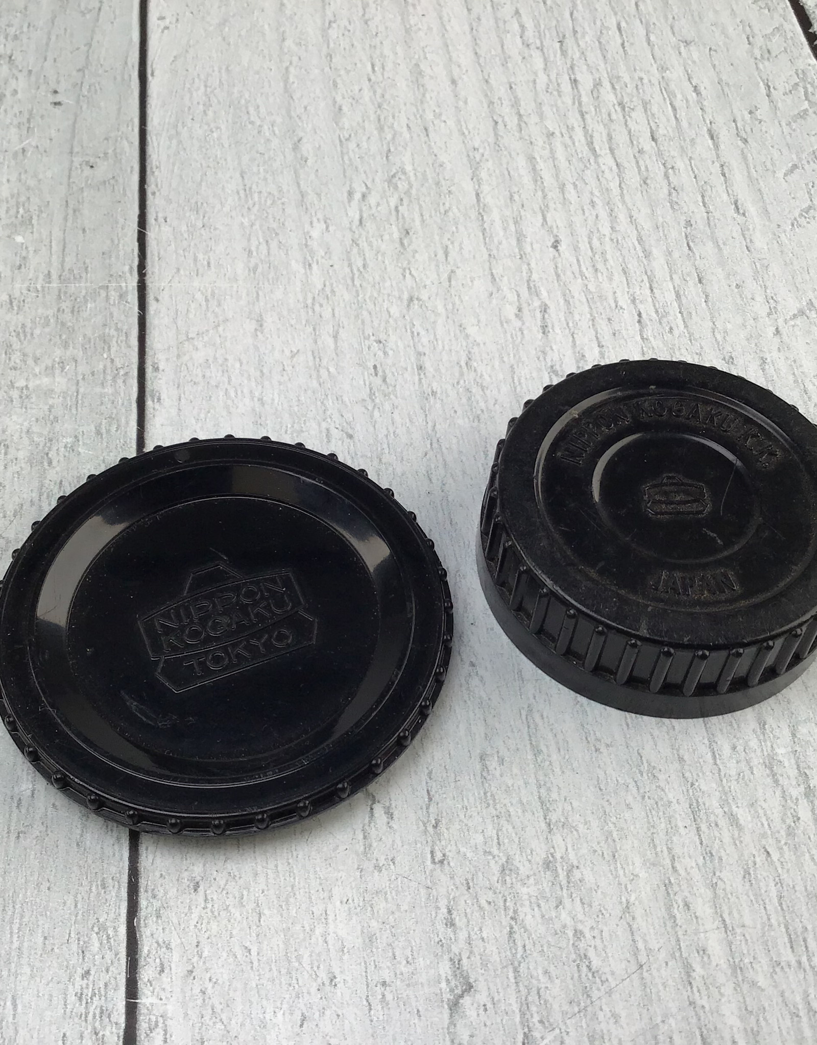 NIKON Nikon Nippon Kogaku Body and Rear Lens Cap Used Fair