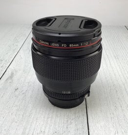 CANON Canon FD 85mm f1.2 L Lens Used Good