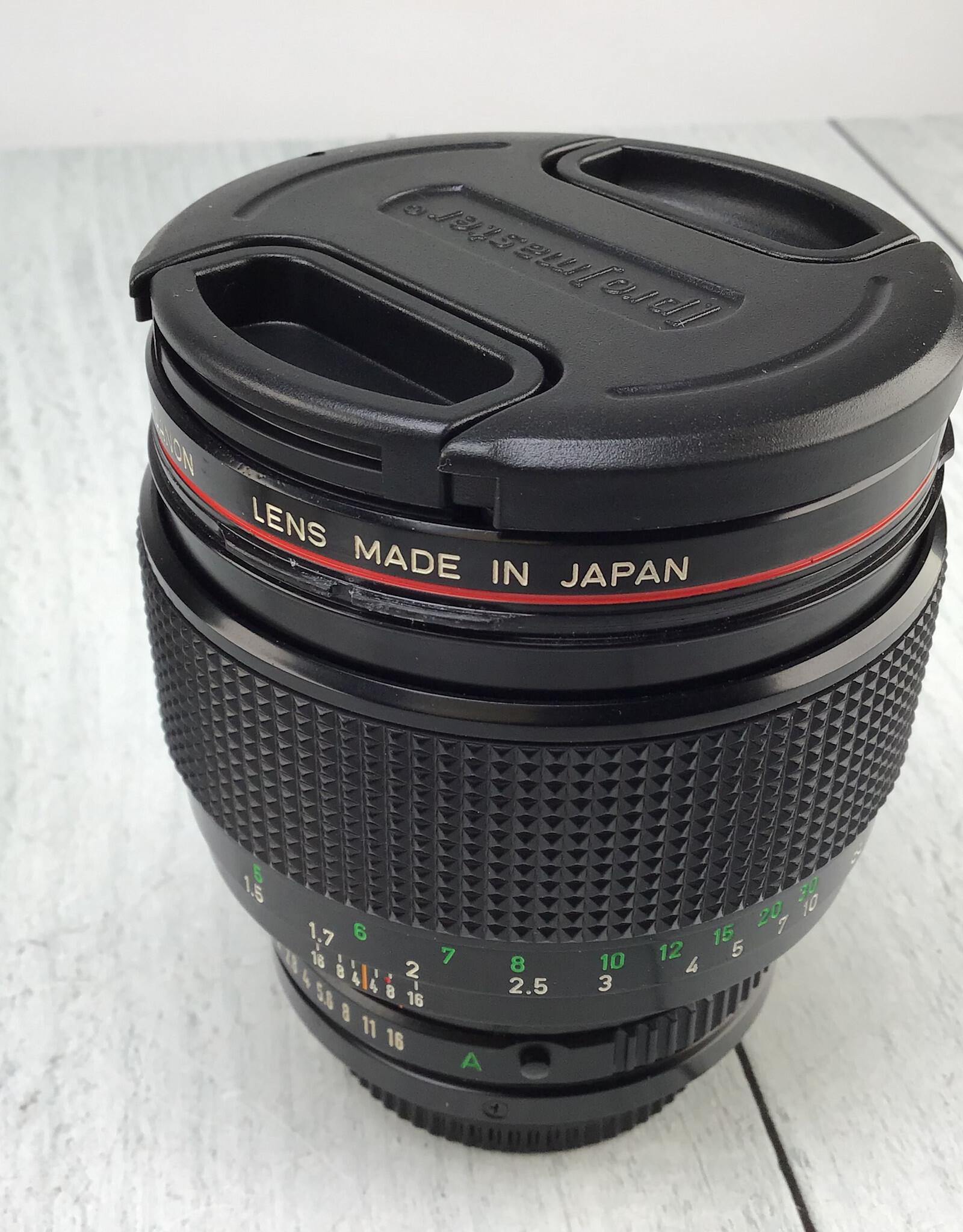 CANON Canon FD 85mm f1.2 L Lens Used Good