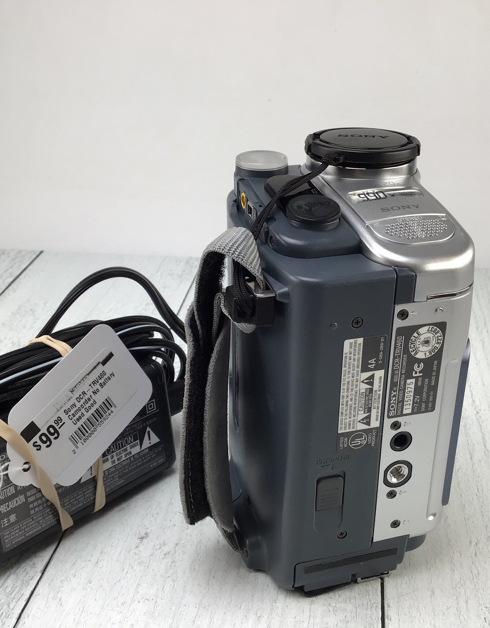 SONY Sony DCR-TRV460 Camcorder No Battery Used Good