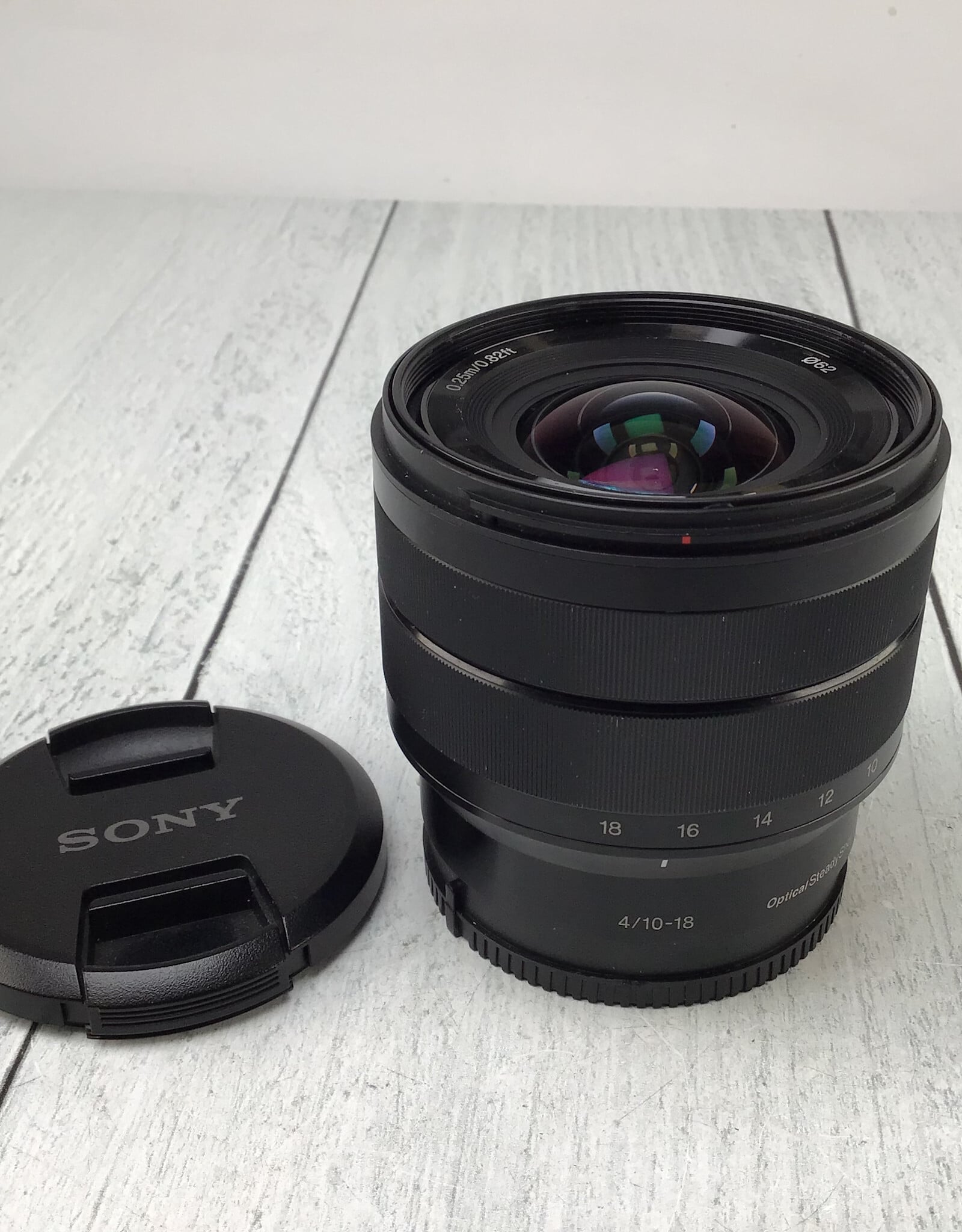 SONY Sony E 10-18mm f4 OSS Lens Used Good