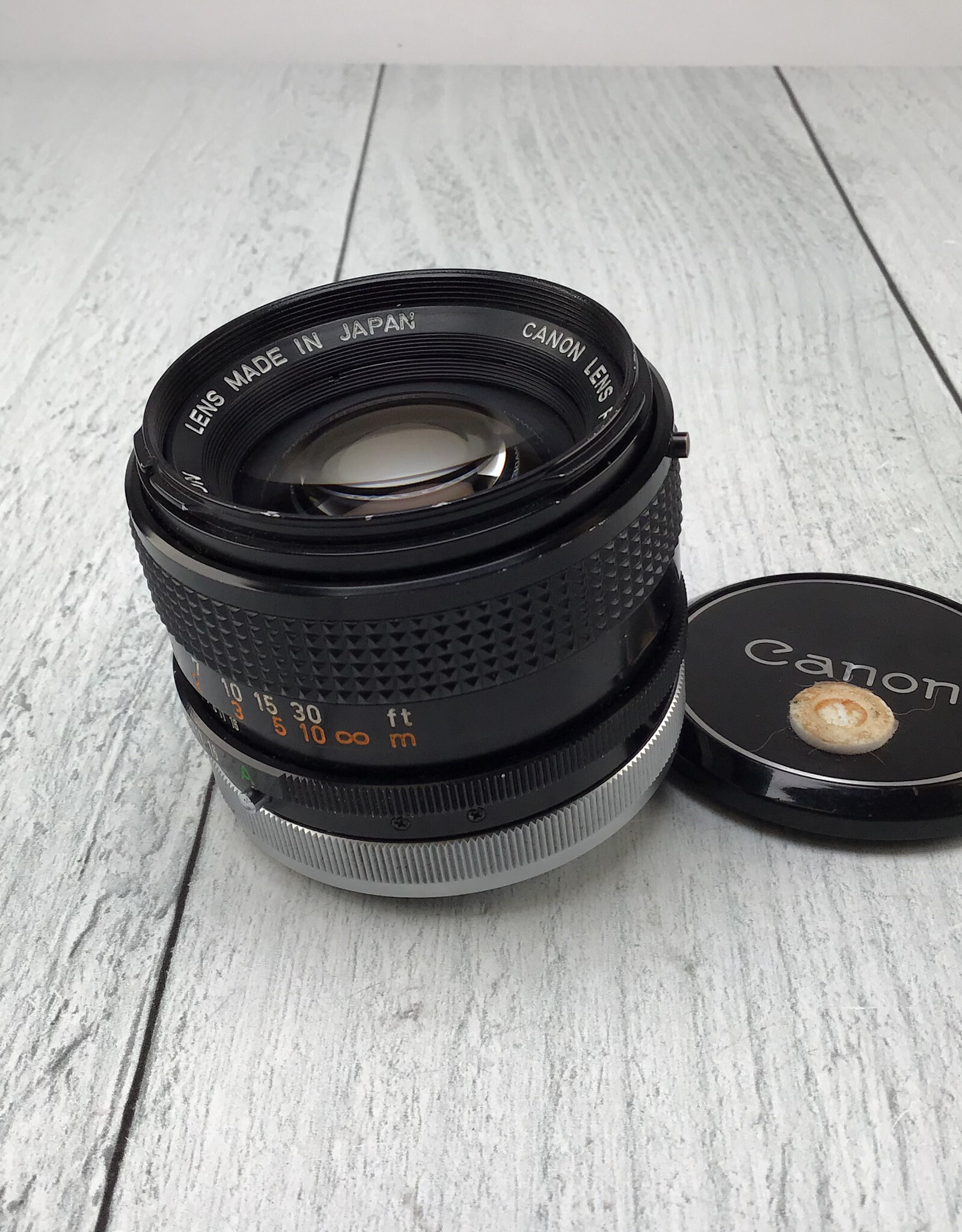 CANON Canon FD 50mm f1.4 SSC Lens Used Good