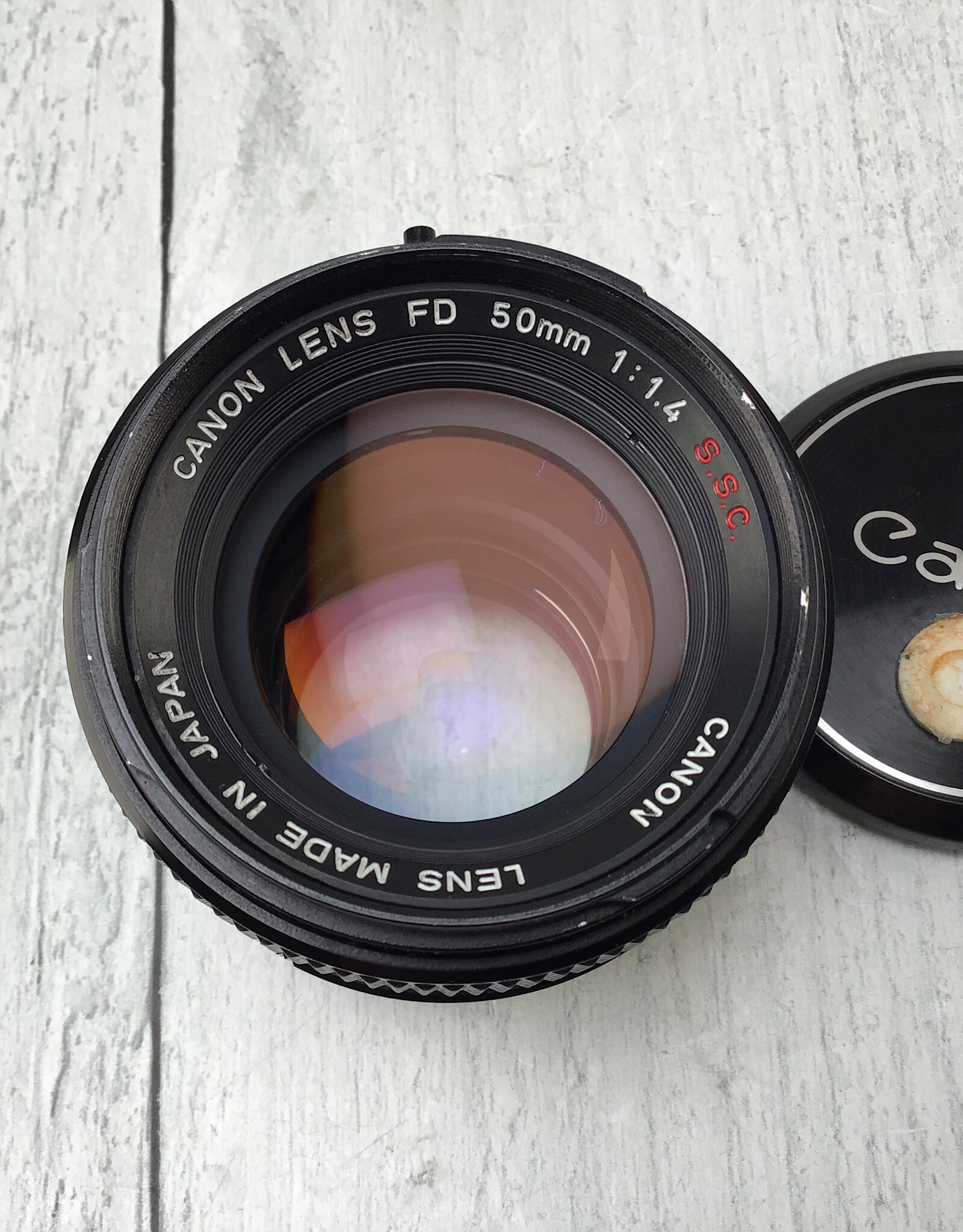 CANON Canon FD 50mm f1.4 SSC Lens Used Good
