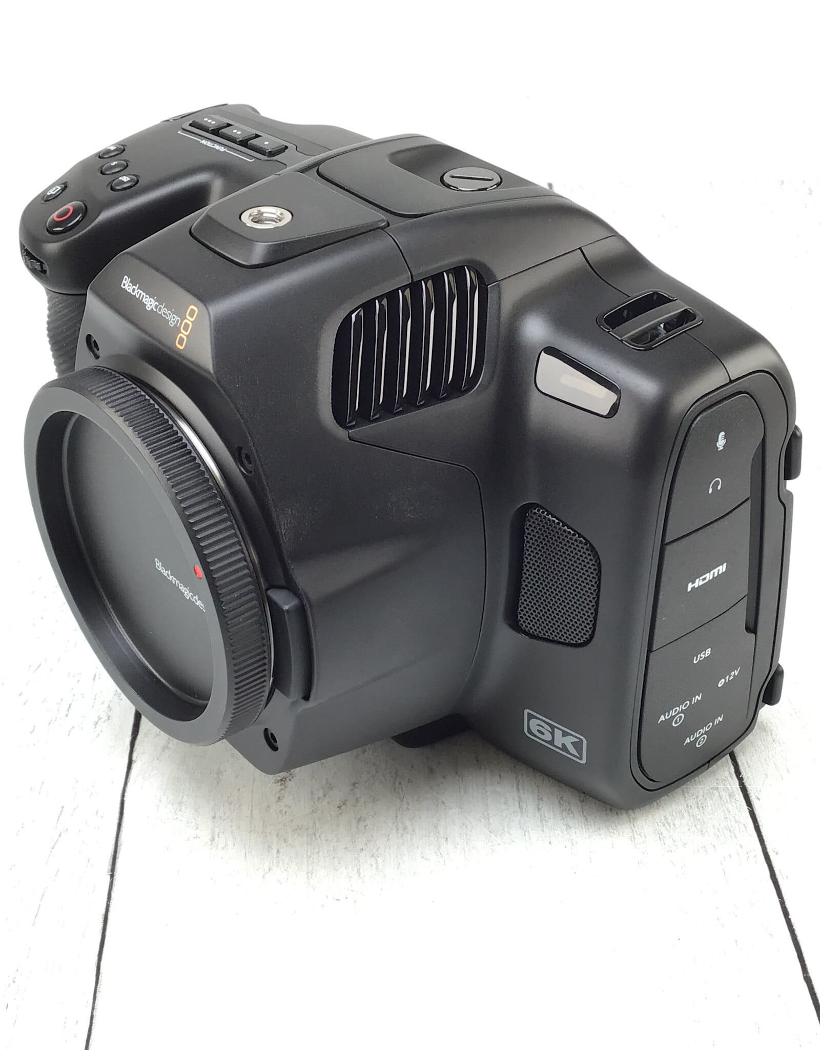 Blackmagic Design Blackmagic Pocket Cinema Camera 6K G2 No Power Cable Used EX