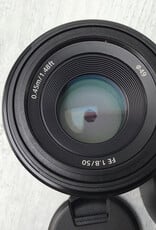 SONY Sony FE 50mm f1.8 Lens Used EX